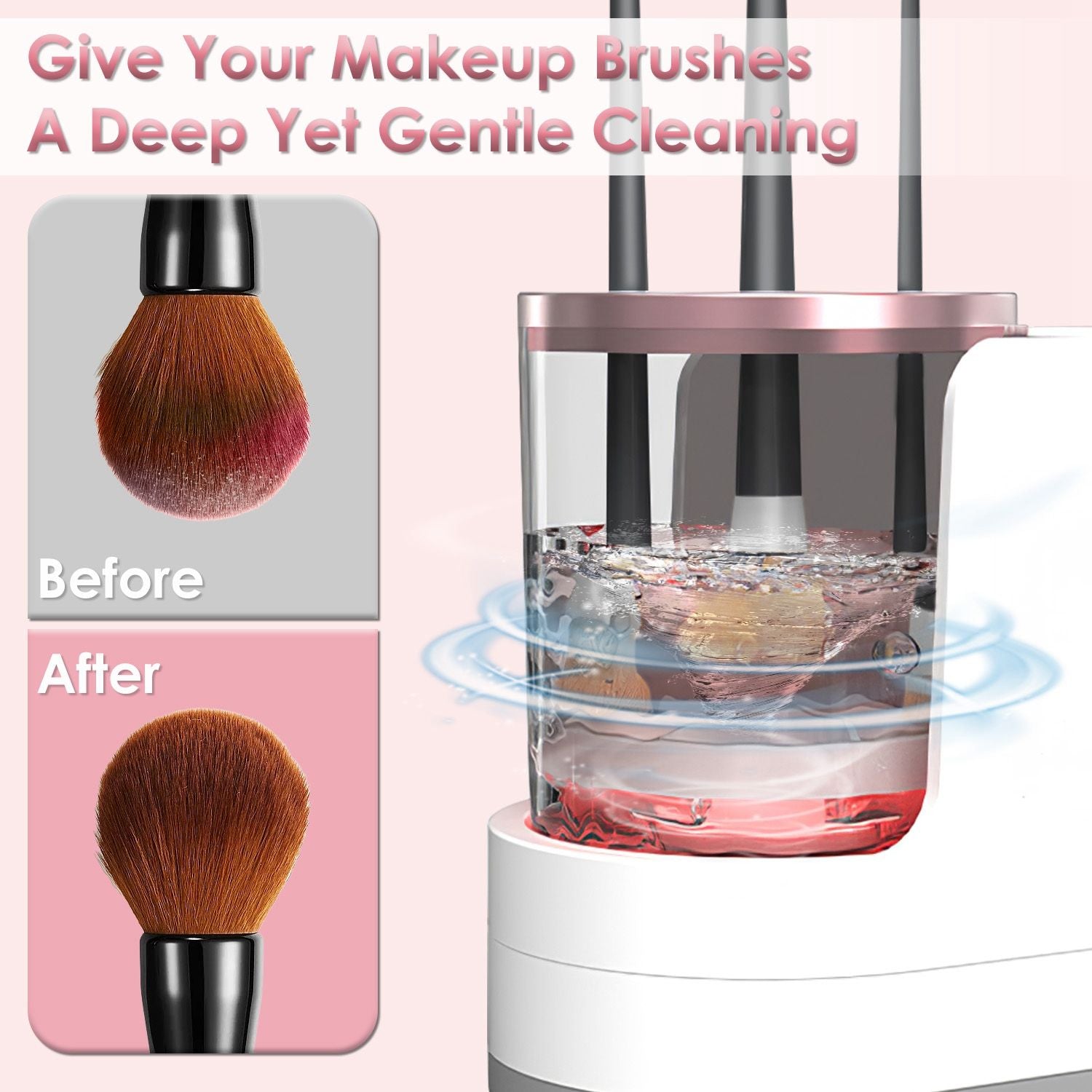 3 in 1 Electric Makeup Brush Cleaner